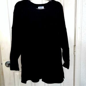 Black Old Navy cozy sweater